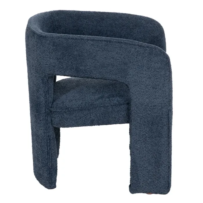 Fotoliu TOKIO Albastru, stofa boucle - de la creativdeco.ro [4]