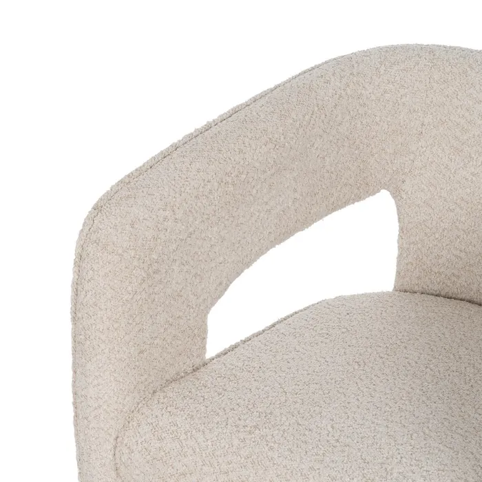 Fotoliu TOKIO Crem, stofa boucle - de la creativdeco.ro [8]