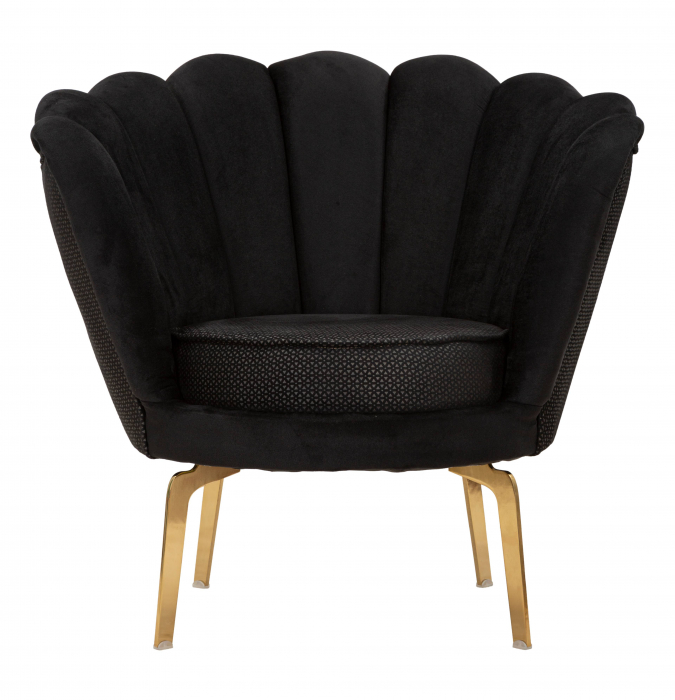 Fotoliu Viena Plus negru, textil - creativdeco.ro [3]