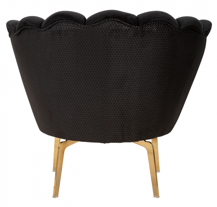 Fotoliu Viena Plus negru, textil - creativdeco.ro [6]