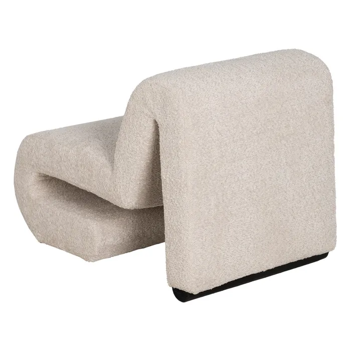 Fotoliu YOKOHAMA Plus, Stofa boucle Crem - de la creativdeco.ro [4]