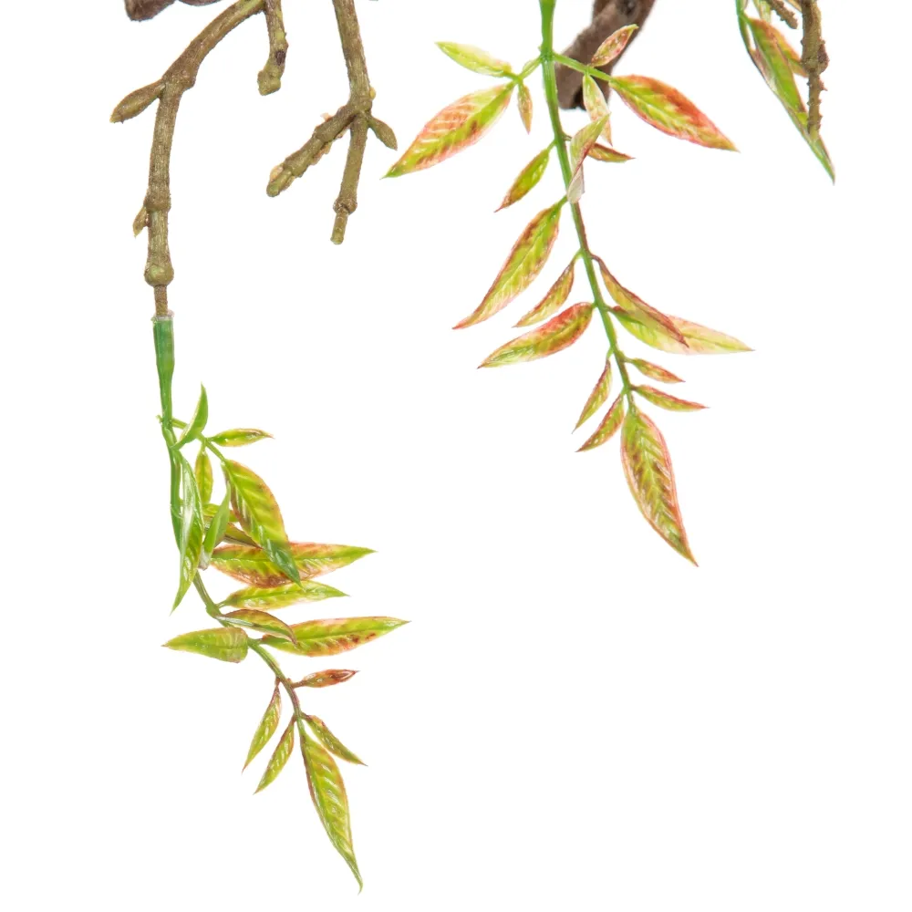 Ghirlanda Bujori Albi | Decoratiuni Nunta Flori Artificiale Elegante [6]
