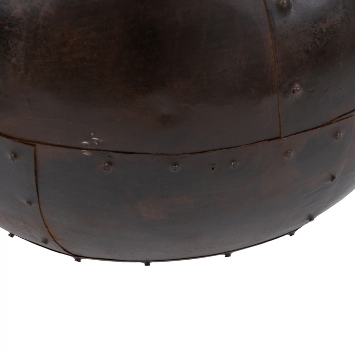 Ghiveci decorativ metalic cupru antichizat CreativDeco - Design industrial vintage [8]