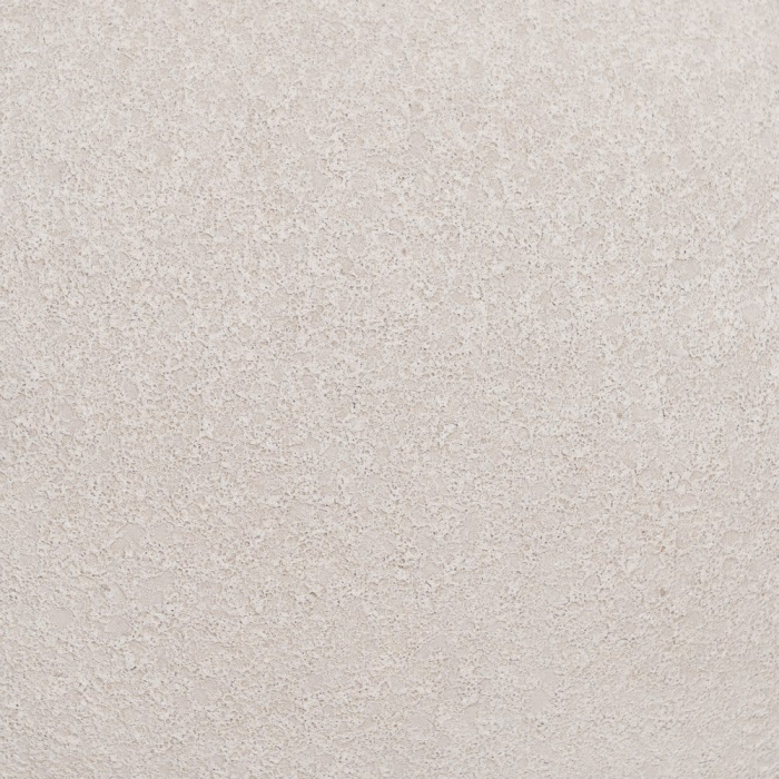 Ghiveci decorativ din ceramică albă formă rotunjită finisaj mat [5]