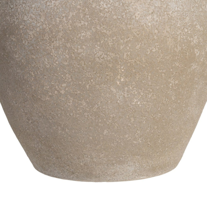 Ghiveci decorativ ceramică crem formă rotunjită [5]