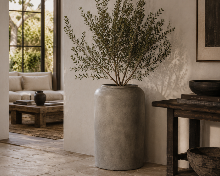 Vas decorativ colonial teracota|Vase decorative texturate [2]
