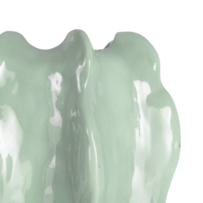 Ghiveci luminos din ceramică mint, cea mai ampla piesa [3]