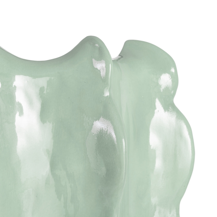 Ghiveci proaspăt din ceramică mint, proporții intermediare [4]