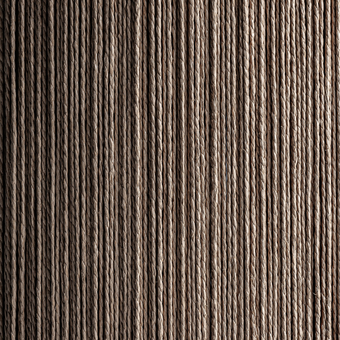 Ghiveci din lemn de mango și rafie cu formă cilindrică Jacquard [5]