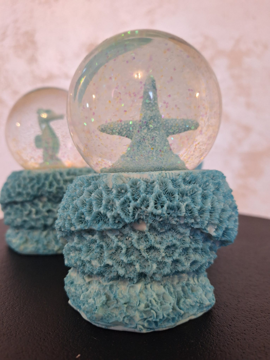 Glob de apa Azure, rasina sticla - CreativDeco.ro [3]