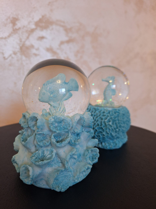 Glob de apa Azure, rasina sticla - CreativDeco.ro [6]