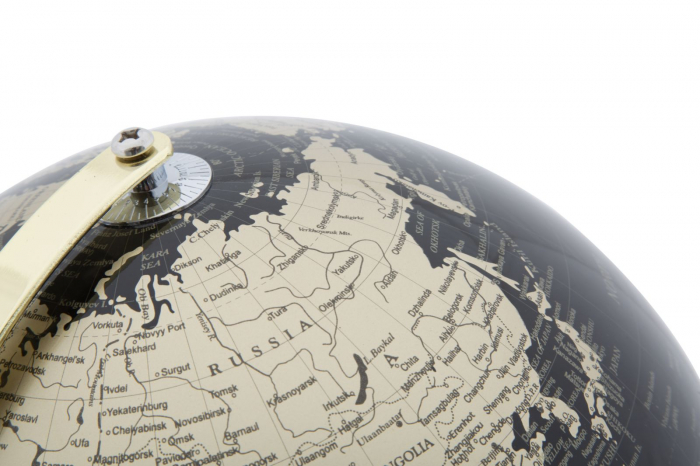 Glob pamantesc auriu - accesoriu de lux pentru birouri si livinguri | CreativDeco.ro [3]