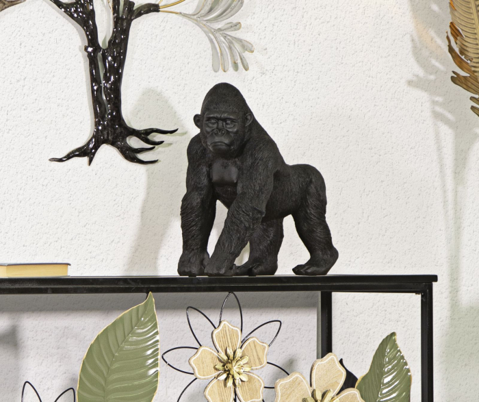 Figurina gorila neagra decorativa - CreativDeco.ro   [9]