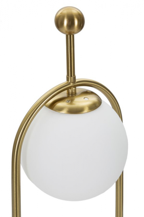 Veioza moderna Glamy Arc | Lampa de masa aurie CreativDeco [3]