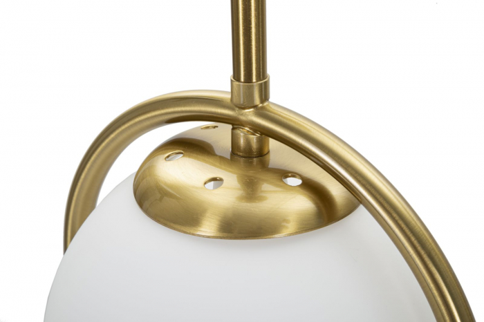 Veioza moderna Glamy Arc | Lampa de masa aurie CreativDeco [4]