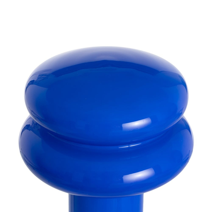 Lampă de masă albastră Orbit sculpturală [3]