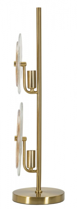 Lampa de masa aurie | Iluminat glamour | CreativDeco [2]