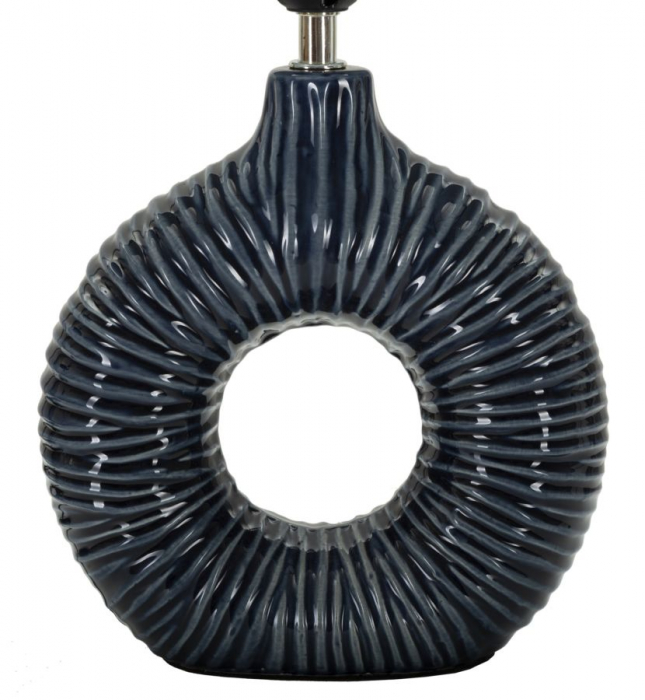 Lampa de masa albastra | Design unic | CreativDeco [3]