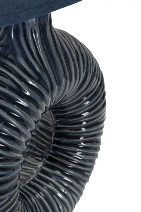 Lampa de masa albastra | Design unic | CreativDeco [4]