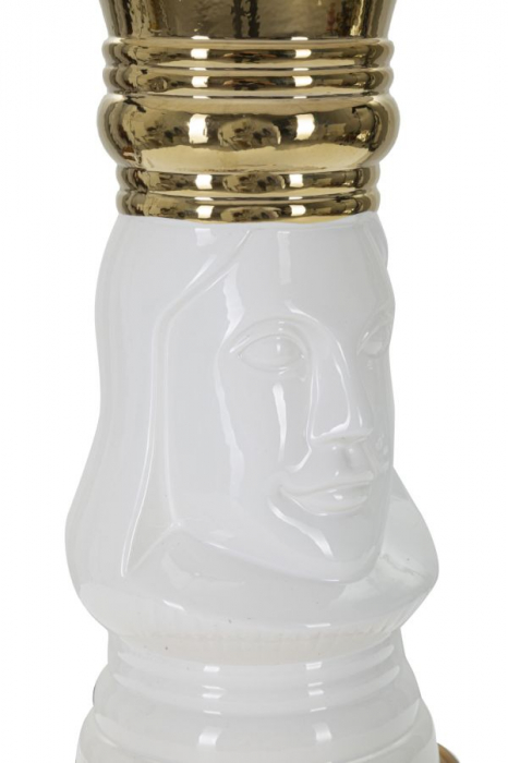 Lampa de masa regina sah | Veioza ceramica CreativDeco [2]