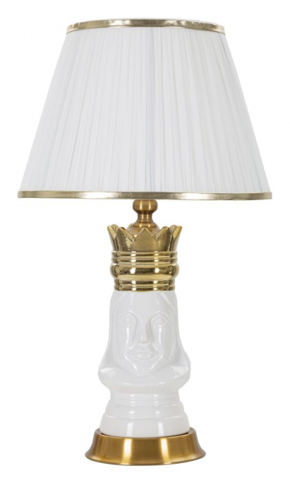 Lampa de masa regina sah | Veioza ceramica CreativDeco [1]