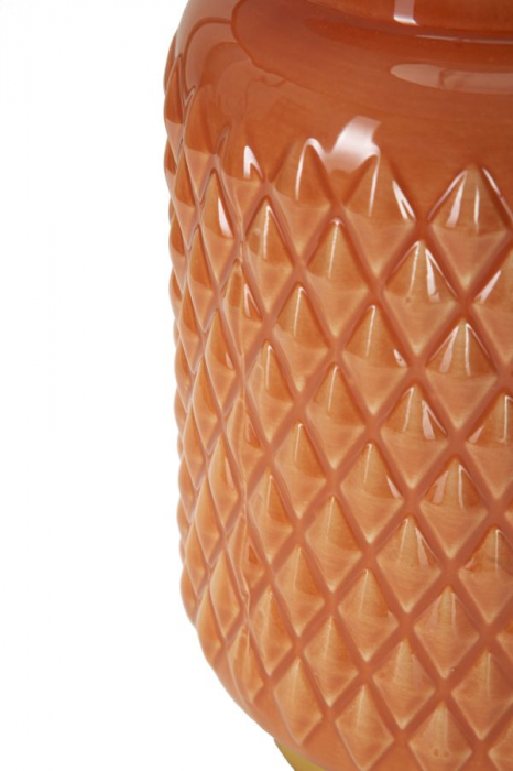 Lampa de masa portocalie | Iluminat vibrant | CreativDeco [4]