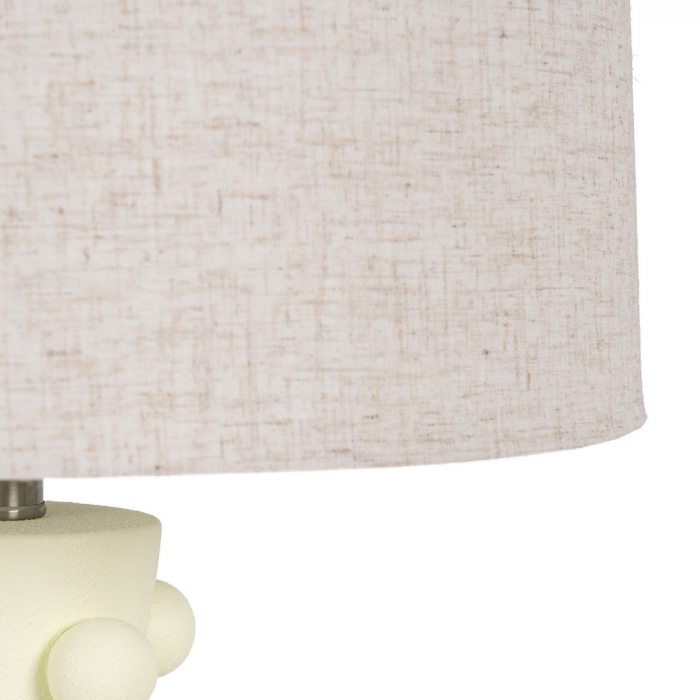 Lampa masa crem ceramica decor clasic [3]