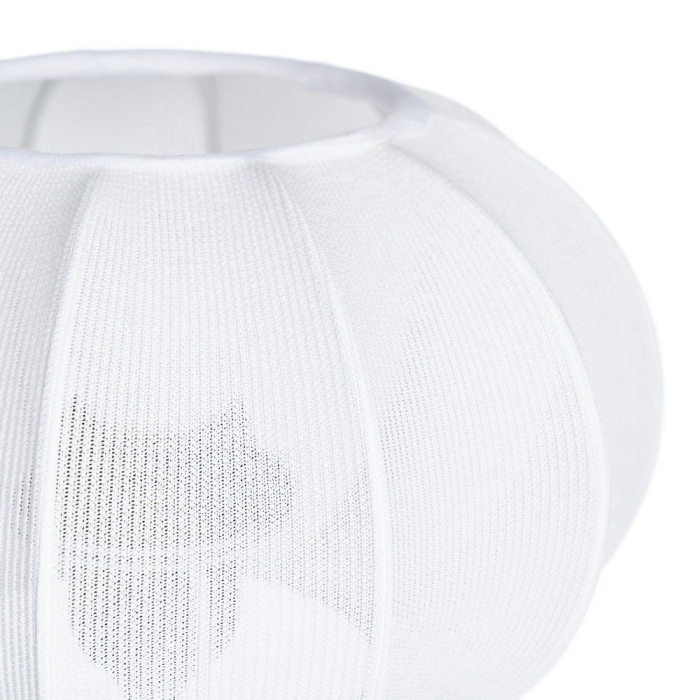 Lampă de masă cu bază ceramică imitație marmură și abajur din bumbac [3]