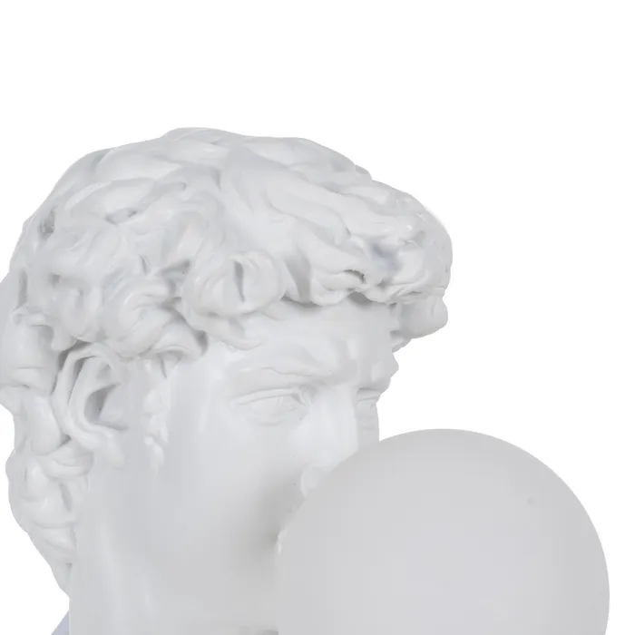 Lampă David clasică din rasina alba|Iluminat decorativ modern [4]