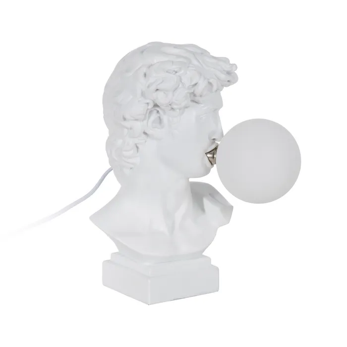 Lampă David clasică din rasina alba|Iluminat decorativ modern [2]