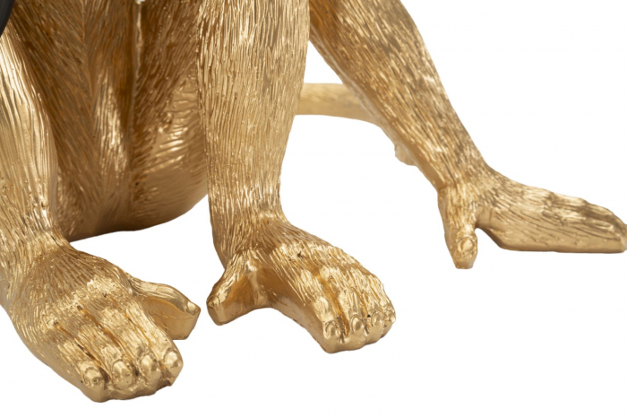 Lampă decorativă modernă aurie din rășină maimuță Monkey [5]