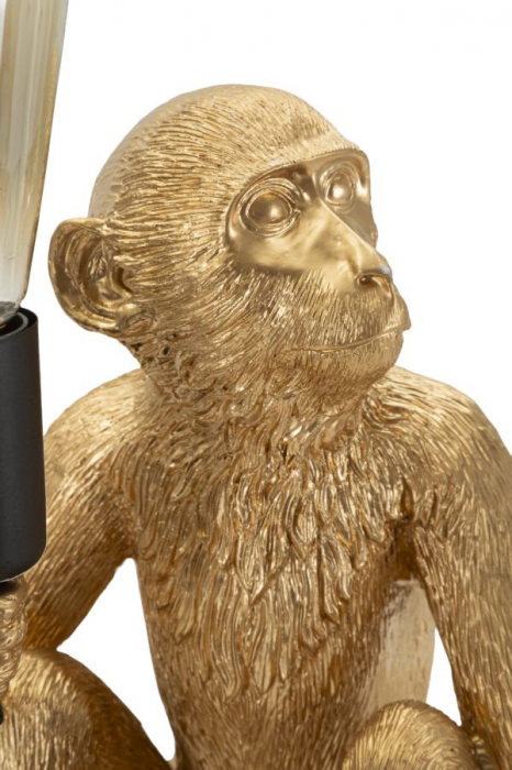 Lampă decorativă modernă aurie din rășină maimuță Monkey [4]