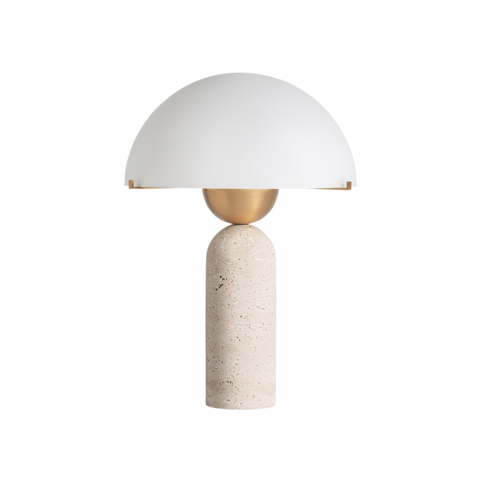 Veioza Art Deco alba | Veioze elegante premium [1]