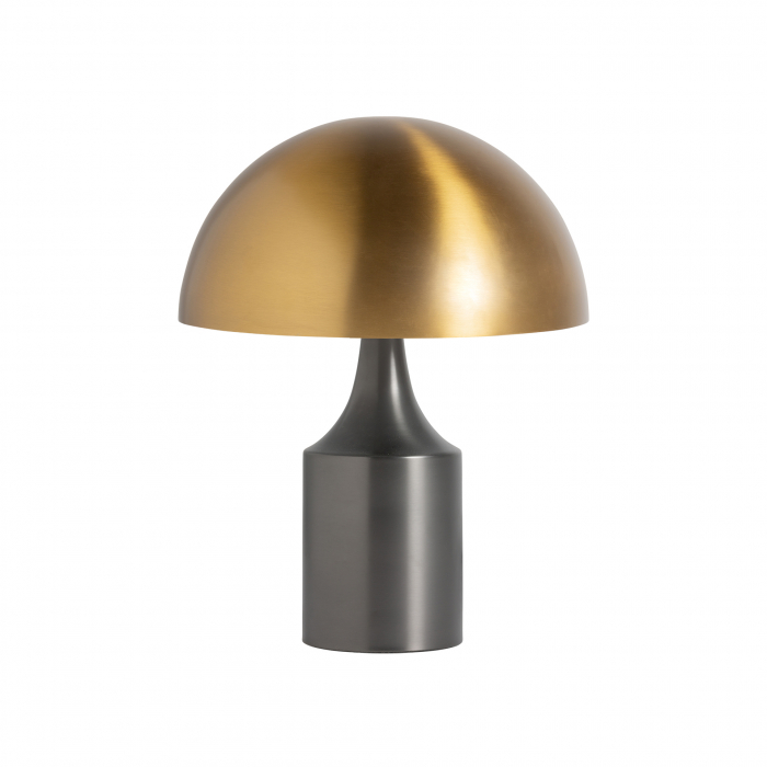 Lampa de masa Art Deco bronz gri si auriu|Iluminat interior elegant [1]