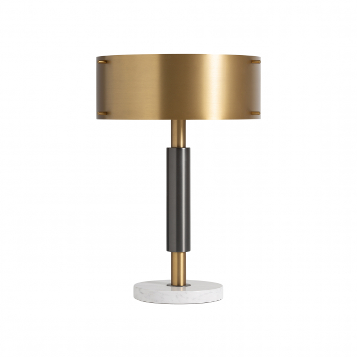Lampa de masa Art Deco bronz negru alb auriu|Iluminat interior elegant [1]