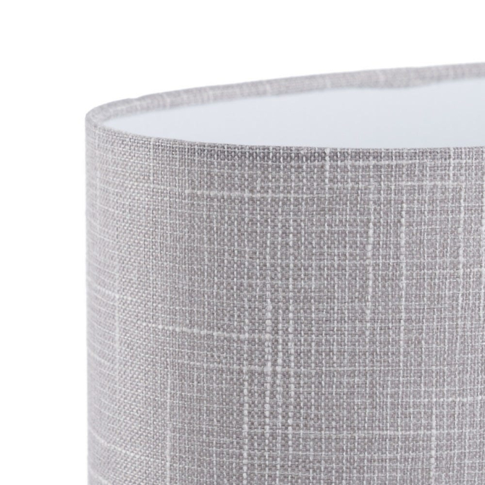 Lampa de masă din ceramică albă – bază în nod sculptural [3]
