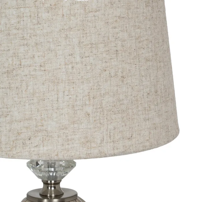 Lampa bej-argintie moderna|Lampi elegante pentru decoruri contemporane [3]