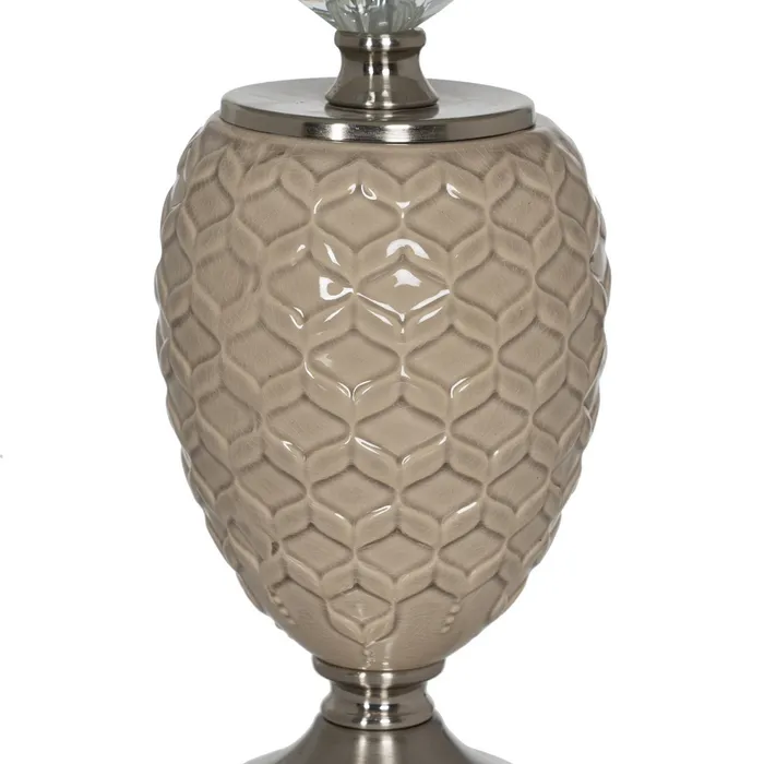 Lampa geometrica ceramica|Lampi de masa elegante pentru decoruri de lux [5]