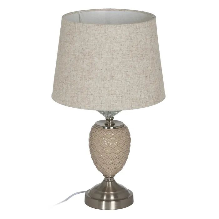 Lampa geometrica ceramica|Lampi de masa elegante pentru decoruri de lux [1]