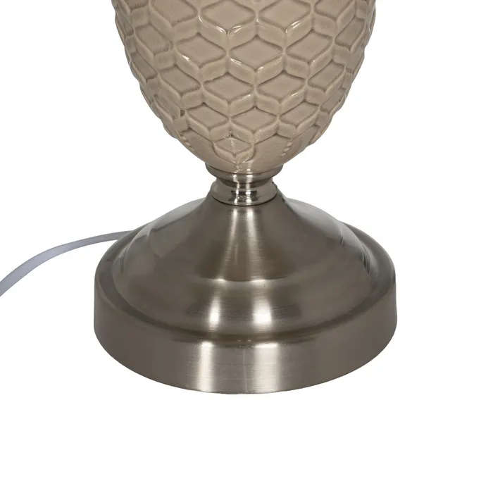 Lampa geometrica ceramica|Lampi de masa elegante pentru decoruri de lux [7]