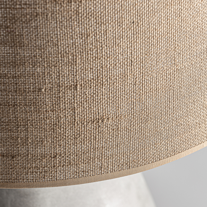 Lampa masa iuta teracota mare|Lampi naturale statement [2]