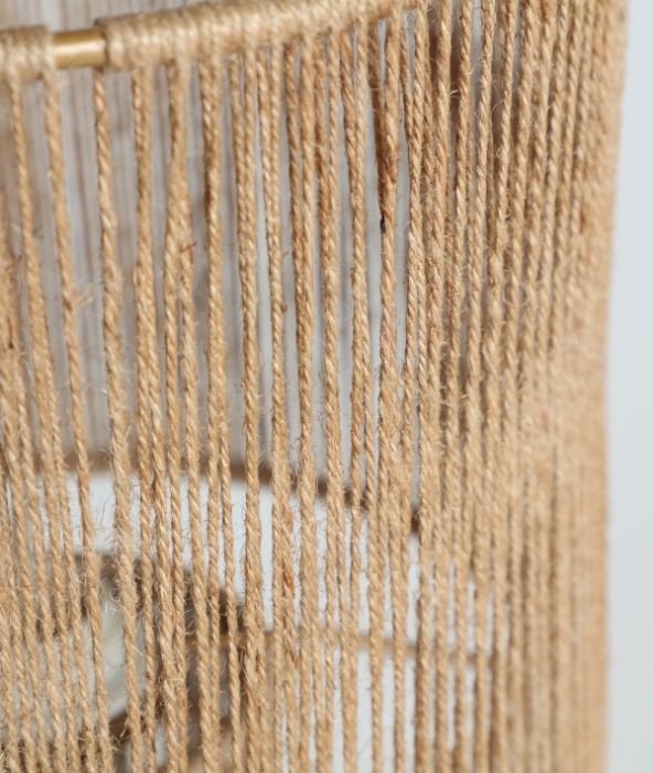 Lampă masă iută fier BACALAR – titlu imagine principală [2]