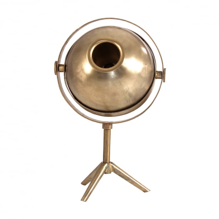 Lampa masa Art Deco metal auriu|Lampi elegante [1]