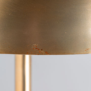 Lampa masa Art Deco metal auriu|Lampi elegante [3]