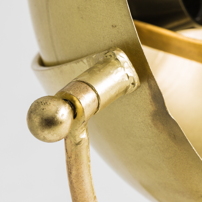 Lampa masa Art Deco metal auriu|Lampi sofisticate [2]