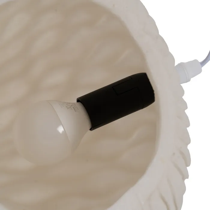 Lampa coral rustica|Lampi de masa pentru decoruri rustice [5]