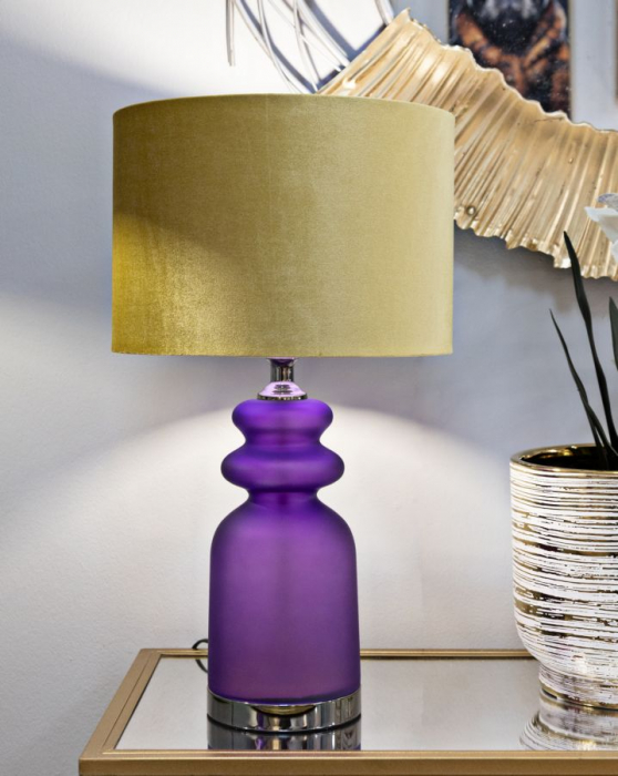 Veioza rafinata violet | Iluminat intim CreativDeco [2]