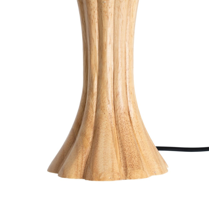 Lampă de masă naturală bază sculpturală [6]
