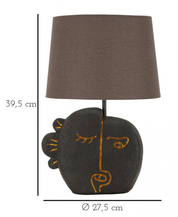 Lampa de masa stil tribal iluminat ambiental CreativDeco [6]