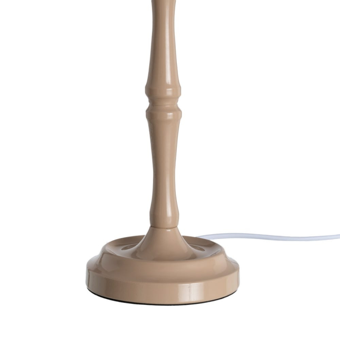 Lampă de masă taupe cu profil curbat [6]